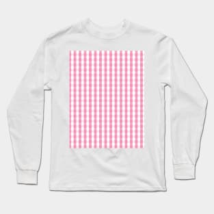 Southern Pink Gingham Long Sleeve T-Shirt